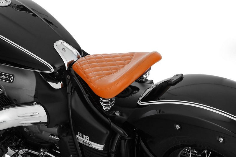 Wunderlich Swinging Saddle »RockBob« with original tail - Genuine leather - brown | 18700-014