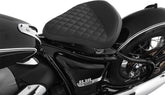 Wunderlich Swing saddle RockBob for Rear fender RockBob - Genuine leather - black | 18700-113
