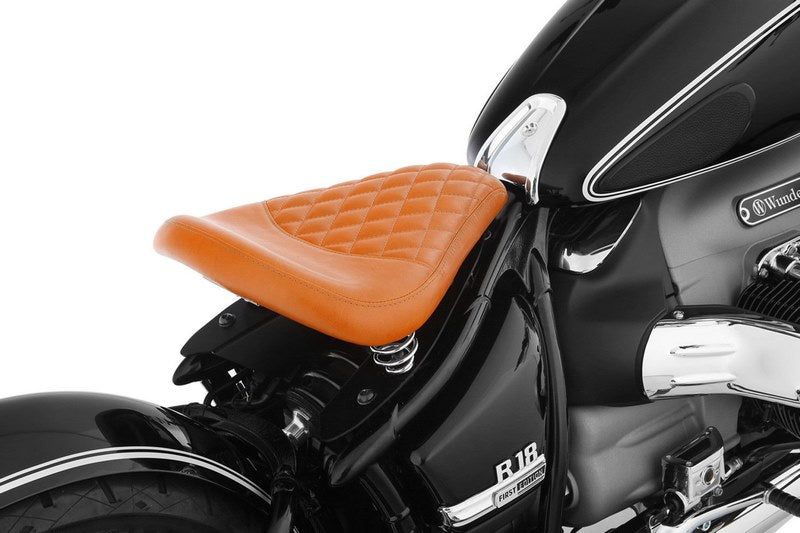 Wunderlich Swing saddle RockBob for Rear fender RockBob - Genuine leather - brown | 18700-114