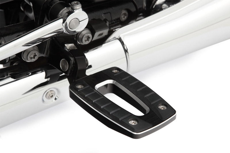 WUNDERLICH ERGO-COMFORT lower footrests - for models without footboard - black | 18800-002