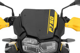 Wunderlich windshield »FLOWJET« - yellow | Edition 40 Years GS | 20231-009