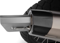WUNDERLICH GONZZOO exhaust deflector for Akrapovic sports exhaust - stainless steel | 20881-100