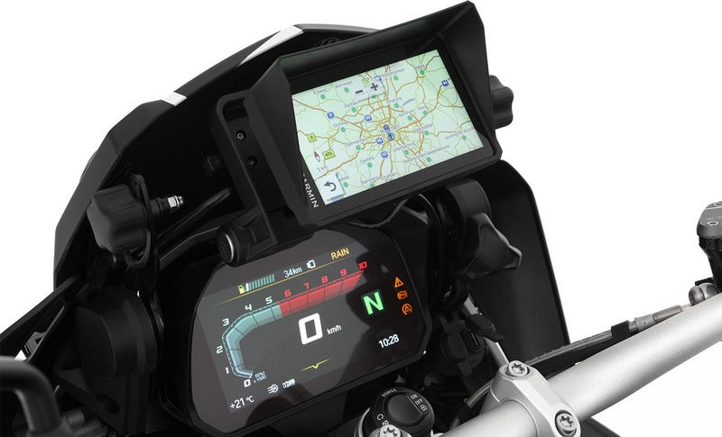 WUNDERLICH Device glare shield GARMIN Zumo XT - black | 21080-001