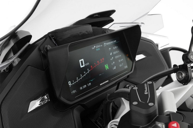 WUNDERLICH glare shield for TFT 10.25” cockpit - Connectivity Display - black | 21085-002
