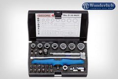 Wunderlich Gedore tool kit 1/4 "30-piece - black | 21380-000