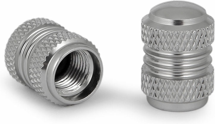 Wunderlich Standard Valve Cap Set, Silver | 23180-001
