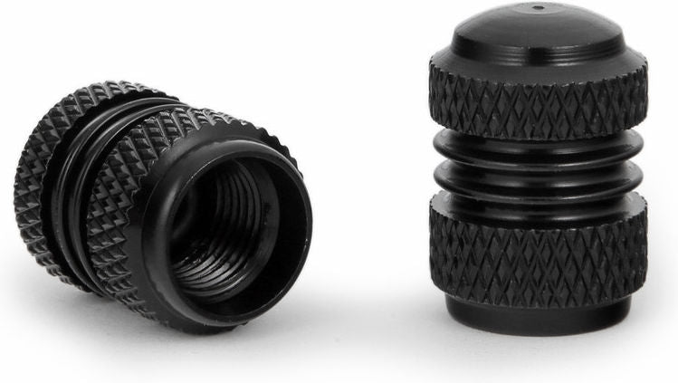 Wunderlich Standard Valve Cap Set, Black | 23180-003
