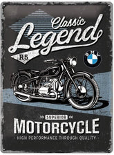 WUNDERLICH Metal sign BMW Classic Legend 30 x 40 cm - Nostalgic-Art | 25320-207