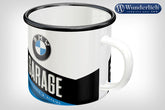 WUNDERLICH Enamel cup "GARAGE" from Nostalgic Art | 25320-510