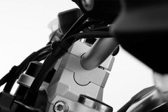 Wunderlich “Ergo” Handlebar Riser For Models With Bmw Sat Nav - Silver | 25803-101