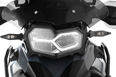 Wunderlich Headlight Protector Foldable Clear - Black | 25851-102