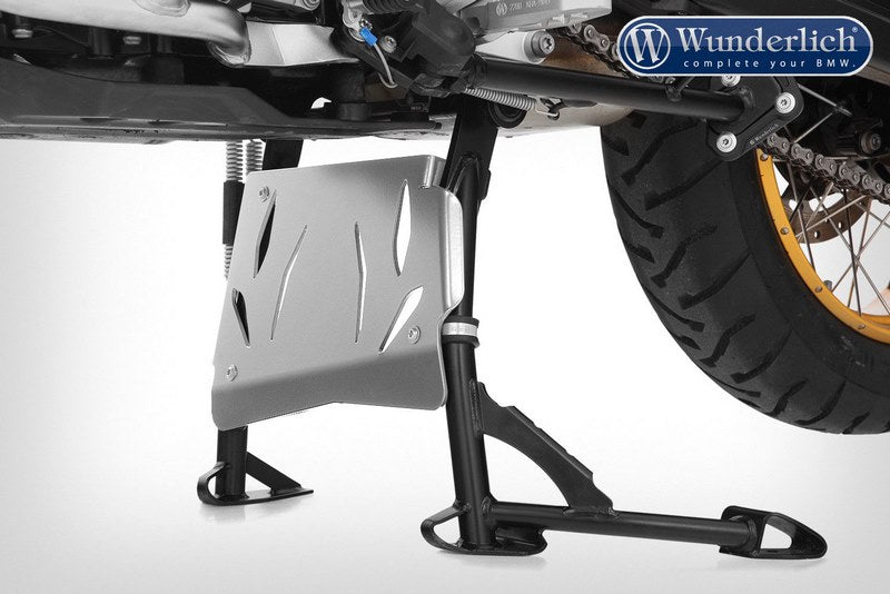 Wunderlich centre stand protection plate - silver | 25852-001