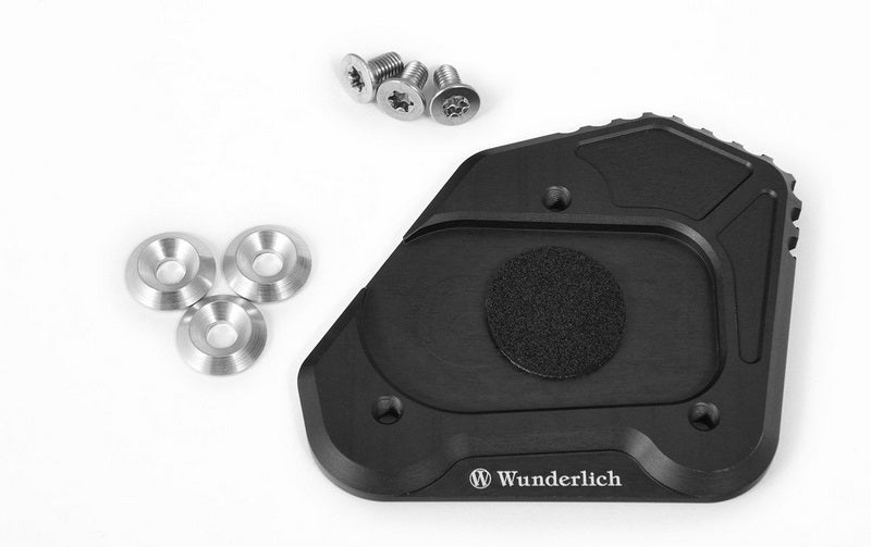 Wunderlich side stand enlarger for lowered version - black | 25855-102