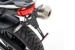 Wunderlich tail section with licence plate holder - black | 25857-002