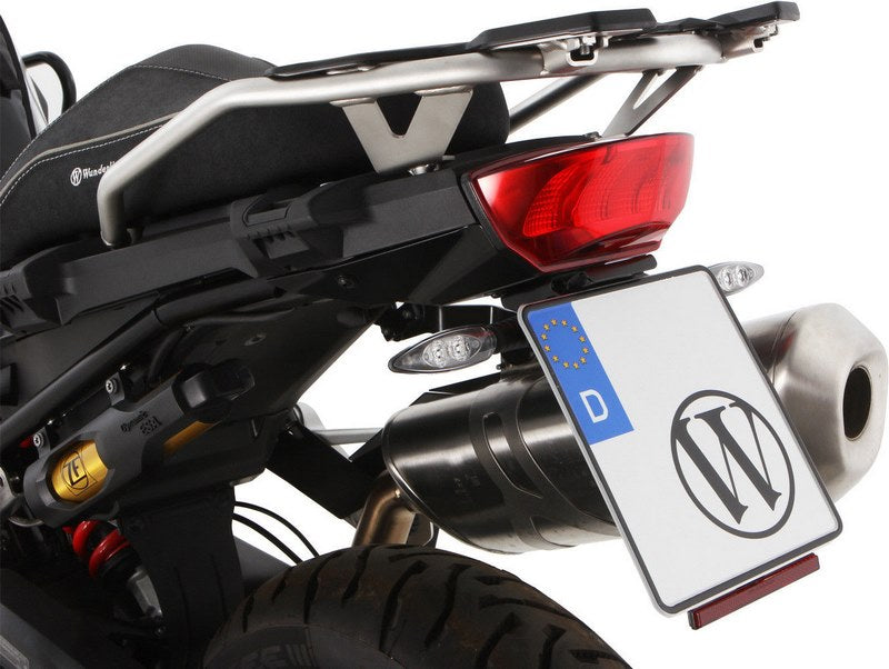 Wunderlich tail section with licence plate holder - black | 25857-002