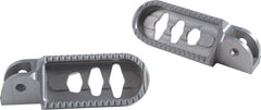Wunderlich lower footrests »ERGO-COMFORT« - silver | 25910-301