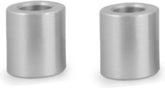 WUNDERLICH sleeve kit for EVO1 rider Vario footrest - silver | 25919-000