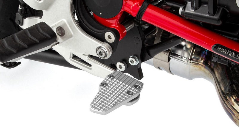 WUNDERLICH brake lever enlargement (EURO 5) - silver | 26222-001