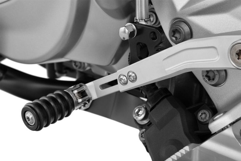 Wunderlich Gear Shift Lever Clever Lever - Silver | 26282-001