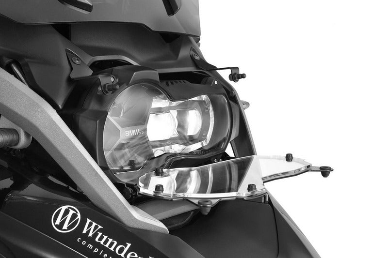 Wunderlich Headlight Protector Foldable Clear - Black | 26660-300
