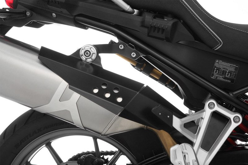 Wunderlich exhaust heat guard - black | 26920-102