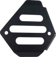 Wunderlich Exhaust Flap Cover - Black | 26930-002