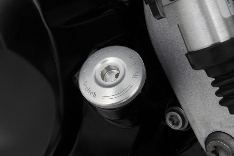 Wunderlich safety oil plug with dipstick - silver | 27430-101