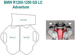 Wunderlich VentureShield paint + tank protection tank set - clear | 28180-300