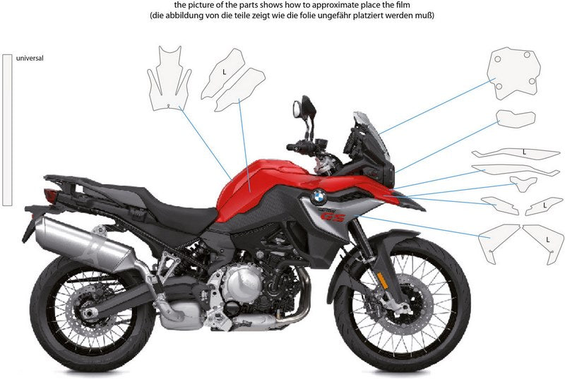 Wunderlich VentureShield paint complete Set - clear | 28225-000