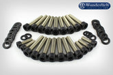 Wunderlich End cap screw set hexagon socket screw VA - black | 29010-007