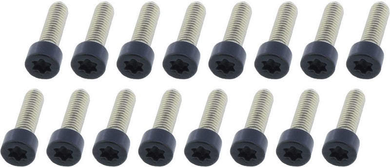 Wunderlich End cap screw set hexagon socket screw VA - black | 29010-009