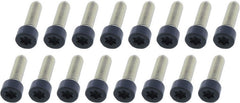 Wunderlich End cap screw set hexagon socket screw VA - black | 29010-009