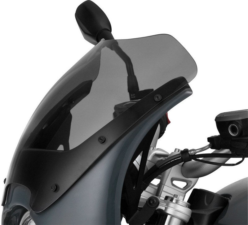 Wunderlich Sport Screen For Head Light Fairing Trophy And Daytona - Standard - Smoked Grey | 30470-212