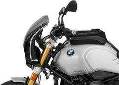 Wunderlich Cockpit Fairing, Black Storm Metallic - White | 30471-604