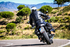 Wunderlich Cockpit Fairing, Black Storm Metallic - White | 30471-604