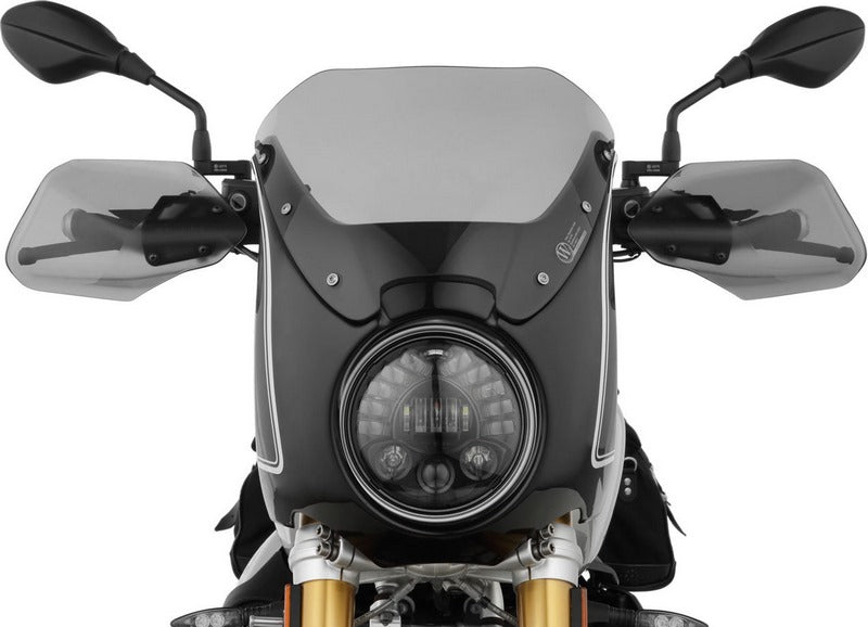 Wunderlich Cockpit Fairing, Black Storm Metallic - White | 30471-604