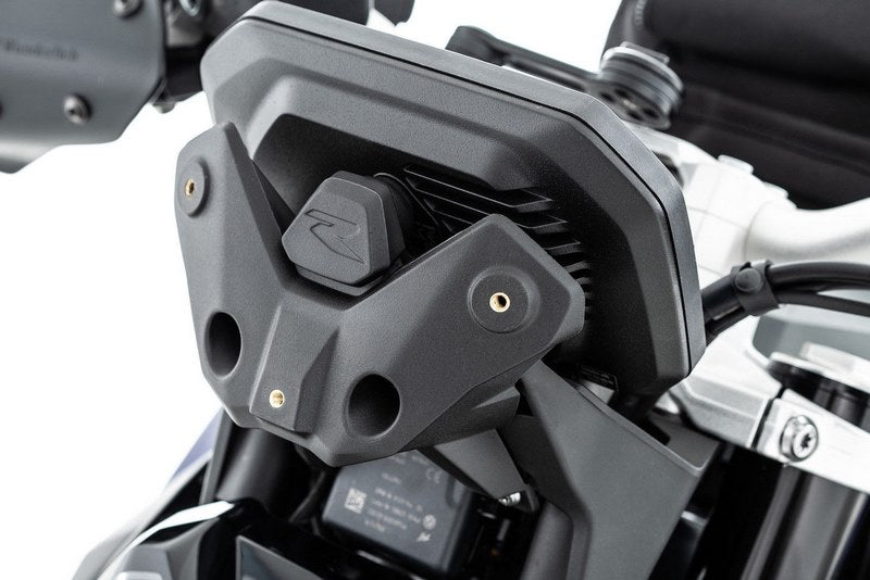 WUNDERLICH Mounting bracket for the MARATHON windshield for the BMW F 900 R - black | 30741-100