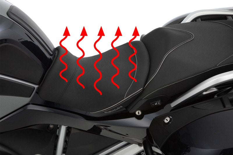 Wunderlich Wunderlich»AKTIVKOMFORT« rider seat with seat heating - low - black | 30930-420