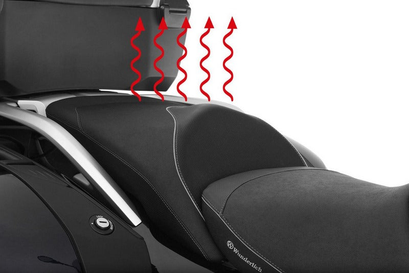 Wunderlich Passenger Seat»AKTIVKOMFORT« seat heating & gel insert - standard - black | 30940-410
