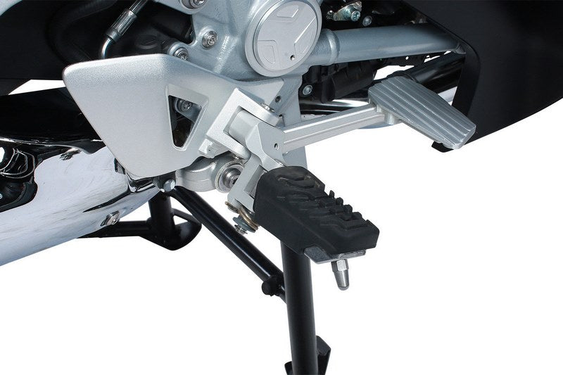 Wunderlich Ergo Footrest Lowering Rider - Silver | 31410-001