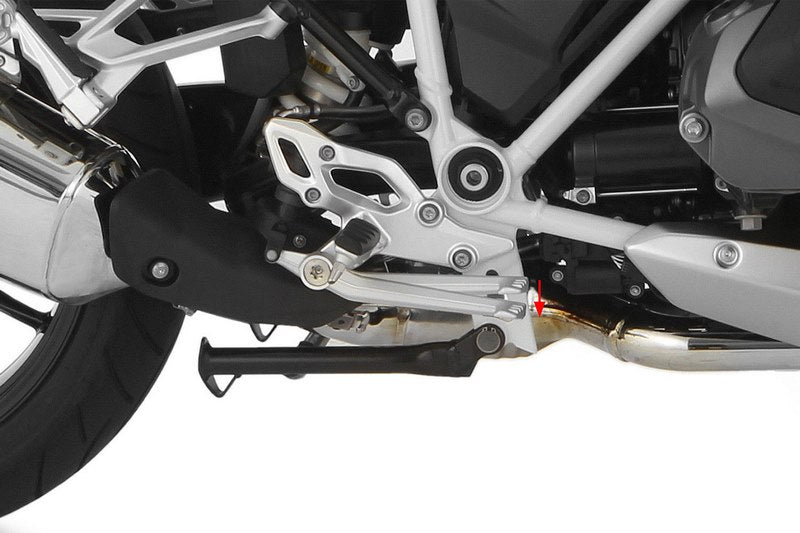 Wunderlich foot brake lever lowering kit - silver | 31430-313