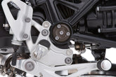 Wunderlich footrest lowering kit rider (Euro 5) - silver | 31430-801