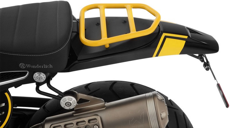 Wunderlich pillion luggage rack “Rallye” - without passenger frame - yellow | Edition 40 Years GS | 31742-409