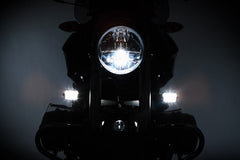 Wunderlich Led Additional Headlight “Microflooter” - Black | 32950-102