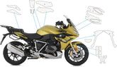 Wunderlich Complete paint protection set»VENTURESHIELD« - clear | 33160-400