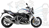Wunderlich VentureShield paint protection film R 1250 R - clear | 33330-200