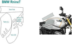Wunderlich VentureShield paint + tank protection tank set - clear | 33331-100