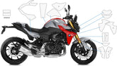 Wunderlich Complete paint protection set»VENTURESHIELD« - clear | 33332-200