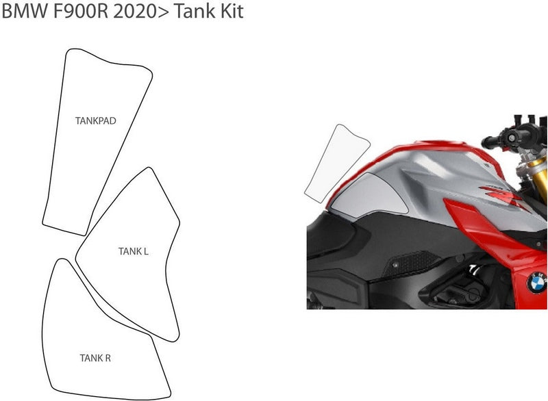 Wunderlich Tank protection»VENTURESHIELD« - clear | 33332-300