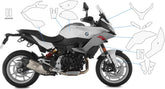 Wunderlich Complete paint protection set»VENTURESHIELD« - clear | 33332-400